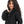 Load image into Gallery viewer, Zipper Closure Long Sleeves Girls Jacket - Black