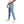 Load image into Gallery viewer, Rounded Pockets Casual Straight Jeans Pants - Light Blue