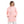 Load image into Gallery viewer, Self Pattern Kangaroo Pockets Hoodie - Neon Pink & Beige