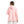 Load image into Gallery viewer, Self Pattern Kangaroo Pockets Hoodie - Neon Pink & Beige