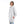 Load image into Gallery viewer, Zipper Closure Long Sleeves Hoodie - Navy Blue & light Grey
