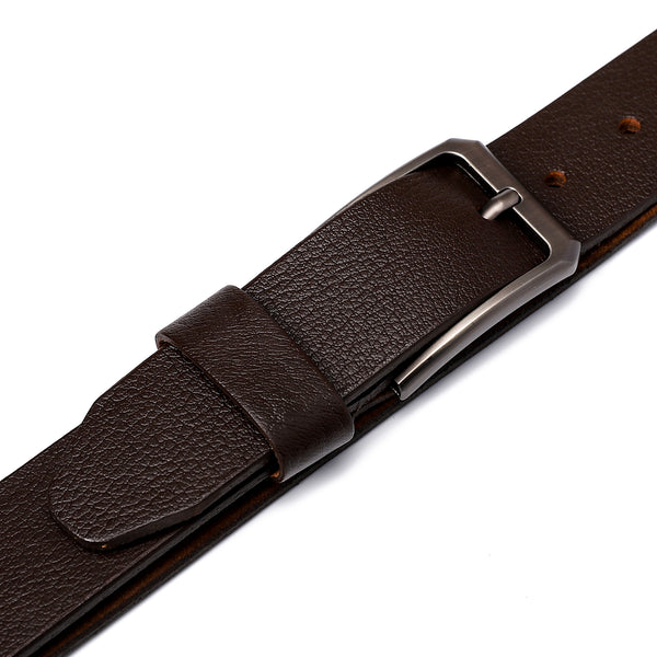 Leather Textile Brown Belt