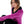 Load image into Gallery viewer, Polka Dot Pattern Notch Lapel Pajama - Purple, Black & Fuchsia