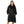 Load image into Gallery viewer, Oversized Fleeced Hooded Sleepshirt - Black