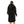 Load image into Gallery viewer, Oversized Fleeced Hooded Sleepshirt - Black
