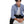 Load image into Gallery viewer, Self Pattern Buttons Down Royal Blue Shirt