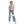 Load image into Gallery viewer, Chervon Self Pattern French Beige & White Zipper Sweater