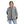 Load image into Gallery viewer, Chervon Self Pattern Black & White Zipper Sweater