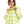 Load image into Gallery viewer, Lemon Green & White Stripped Pattern Sweater
