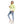 Load image into Gallery viewer, Lemon Green & White Stripped Pattern Sweater