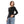Load image into Gallery viewer, Loose Fit Ribbed Black Cutout Pullover