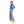 Load image into Gallery viewer, Loose Fit Ribbed Royal Blue Cutout Pullover