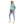 Load image into Gallery viewer, White & Emerald Green Multi-Self Pattern Pullover