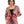 Load image into Gallery viewer, Red & Ivory Multi-Self Pattern Cardigan