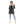 Load image into Gallery viewer, Houndstooth Hooded Black, White & Cool Green Long Open Cardigan