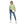 Load image into Gallery viewer, Seafoam Green & White Bell Long Sleeves Stripped Pullover
