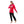 Load image into Gallery viewer, Hot Pink & Black Stitched Hooded Pajama Set