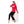 Load image into Gallery viewer, Hot Pink & Black Stitched Hooded Pajama Set