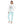 Load image into Gallery viewer, Mint Green & Whte Stitched Hooded Pajama Set