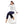 Load image into Gallery viewer, Navy Blue & White Stitched Hooded Pajama Set