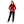 Load image into Gallery viewer, Wine_Red_&_Black_Stitched_Hooded_Pajama_Set