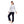 Load image into Gallery viewer, Cloud Grey & Navy Blue Stitched Hooded Pajama Set