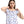 Load image into Gallery viewer, Light Grey, Red &amp; White Cap Sleeves Floral Nightgown
