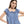 Load image into Gallery viewer, Round Neck With Lace Closure White &amp; Petroleum Nightgown
