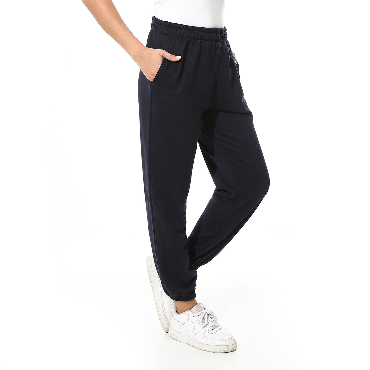 Womens Sweatpants Navy Blue Sweatpants Walmart Soft-comfy