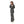 Load image into Gallery viewer, Black Patterned Slip On Fashionable Suit Set