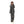 Load image into Gallery viewer, Black Patterned Slip On Fashionable Suit Set