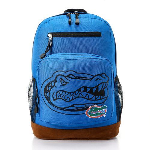 Unisex " Crocodile " Zipped Casual Backpack - Royal Blue