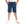 Load image into Gallery viewer, Surf Blue Thigh Stitched Detail Denim Shorts
