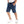 Load image into Gallery viewer, Surf Blue Thigh Stitched Detail Denim Shorts

