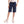 Load image into Gallery viewer, Navy Blue Slash Pockets Plain Double Closure Shorts
