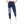 Load image into Gallery viewer, Standard Dark Blue Front Printed Casual Mom Fit Jeans
