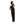 Load image into Gallery viewer, Ruffles Chest Self Patterned Black Jumpsuit

