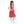 Load image into Gallery viewer, Girls Soft &amp; Comfy Sleeveless Floral Dress - Red
