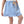 Load image into Gallery viewer, Girls Slip On Casual Denim Skirt - Light Blue
