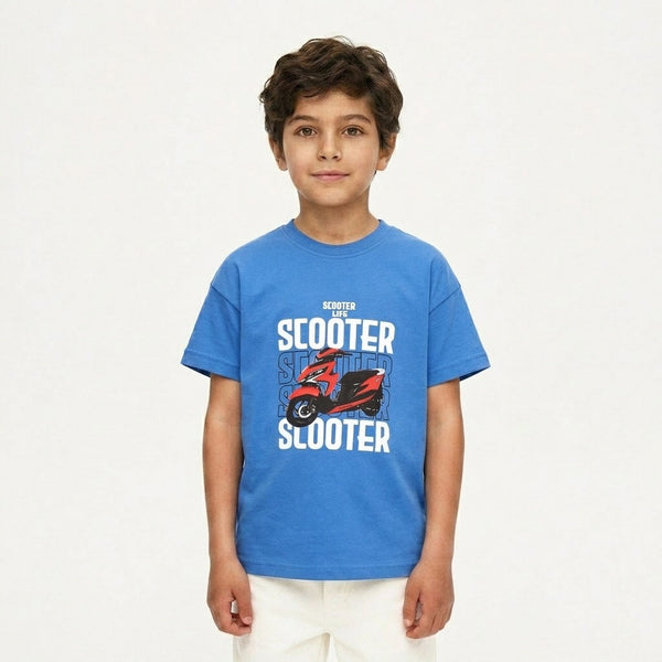 Boys_Printed_"Scooter"_Short_Sleeves_Tee_-_Blue