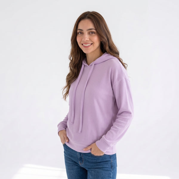 Women’s_ purple_ Casual_ Hoodie