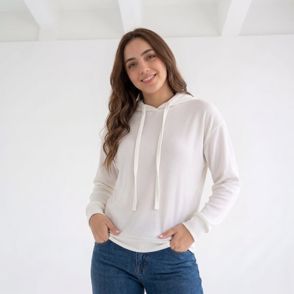 Women’s_ white_ Casual_ Hoodie