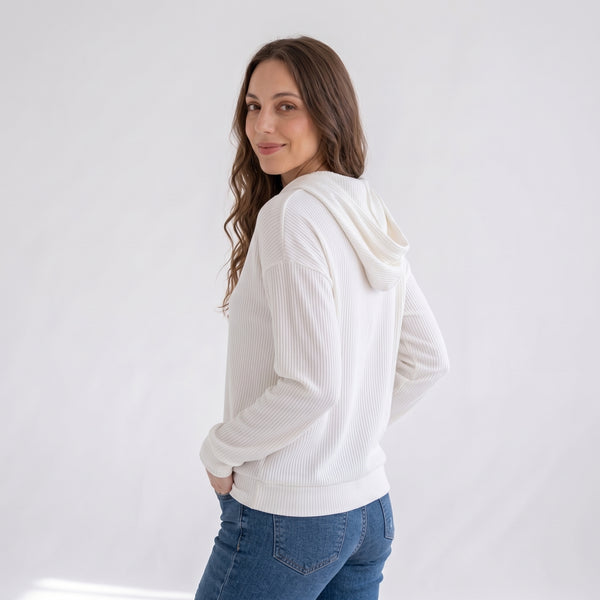Women’s_ white_ Casual_ Hoodie