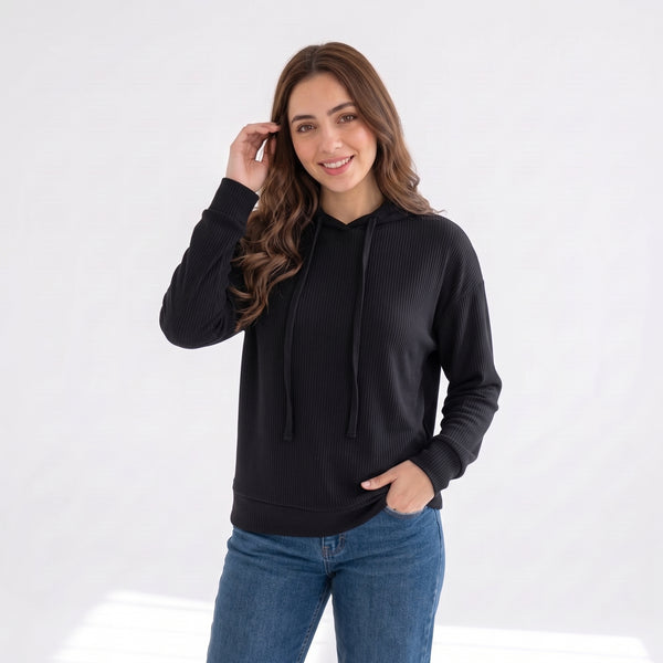 Women’s_black_ Casual_ Hoodie