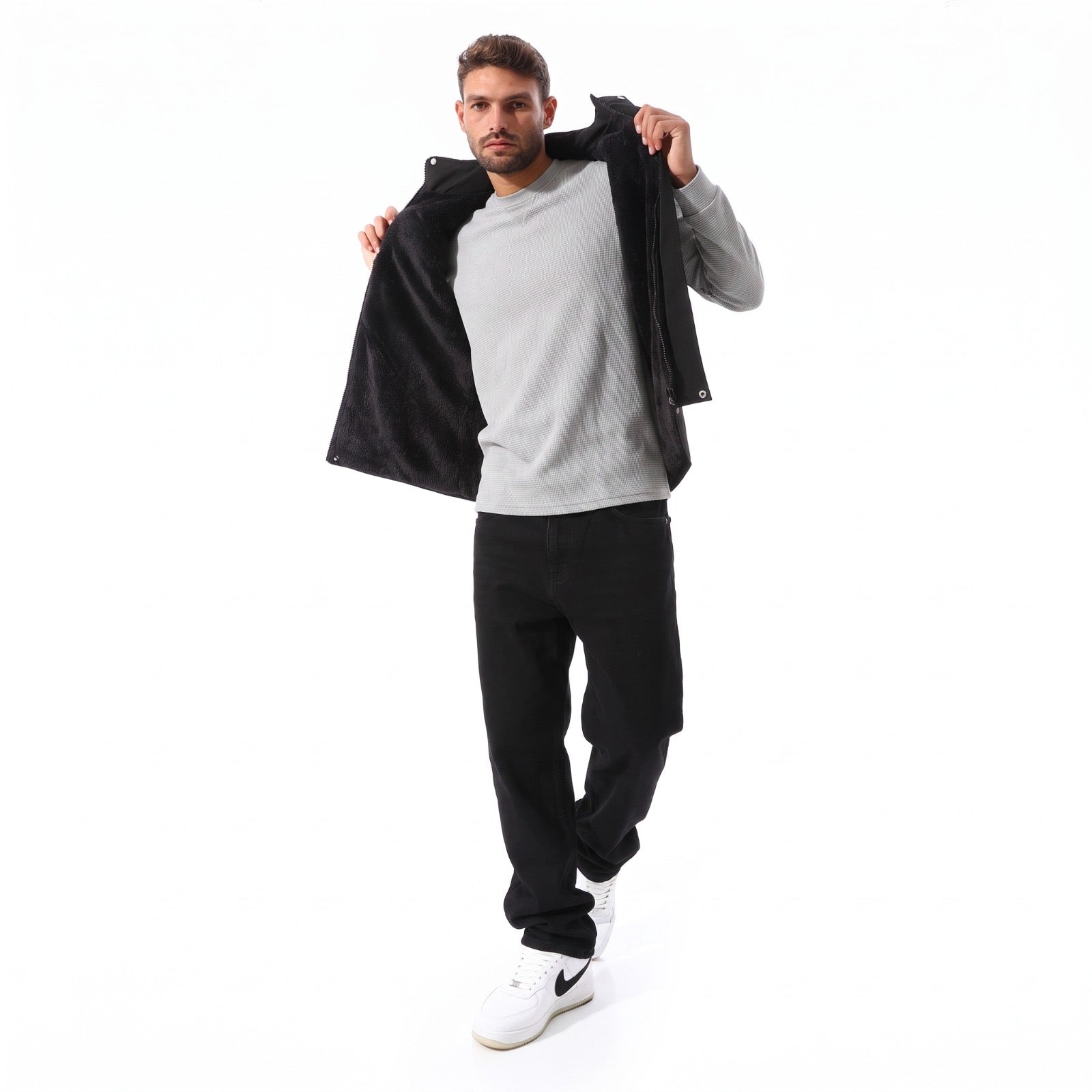 Multiple_front_flap_pockets_Vest_-_Black