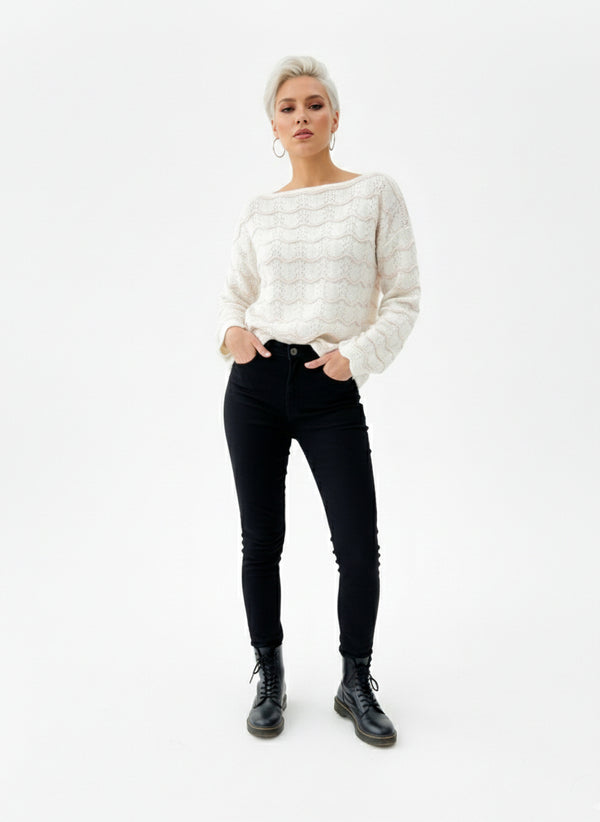 Elegant _Women_Knitwear_Off White