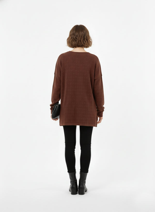 Soft_Knit_Long_Pullover_Brown