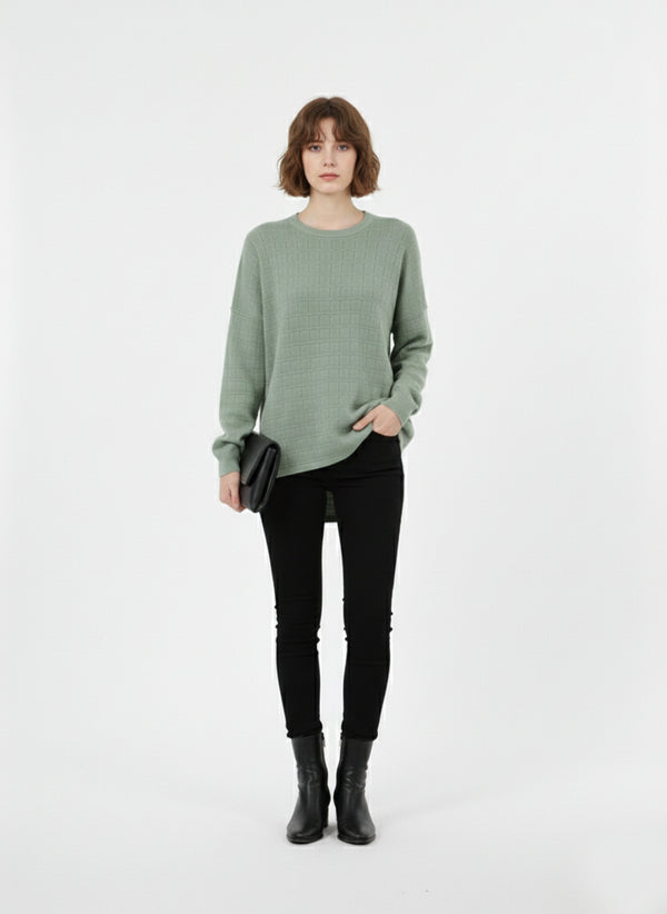 Soft_Knit_Long_Pullover_Green