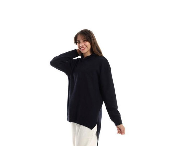 high_low_hooded_heather_navy_blue_pullover