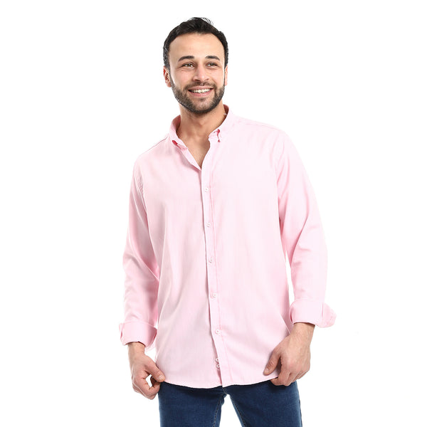 plain_rose_full_front_buttons_closure_men_shirt